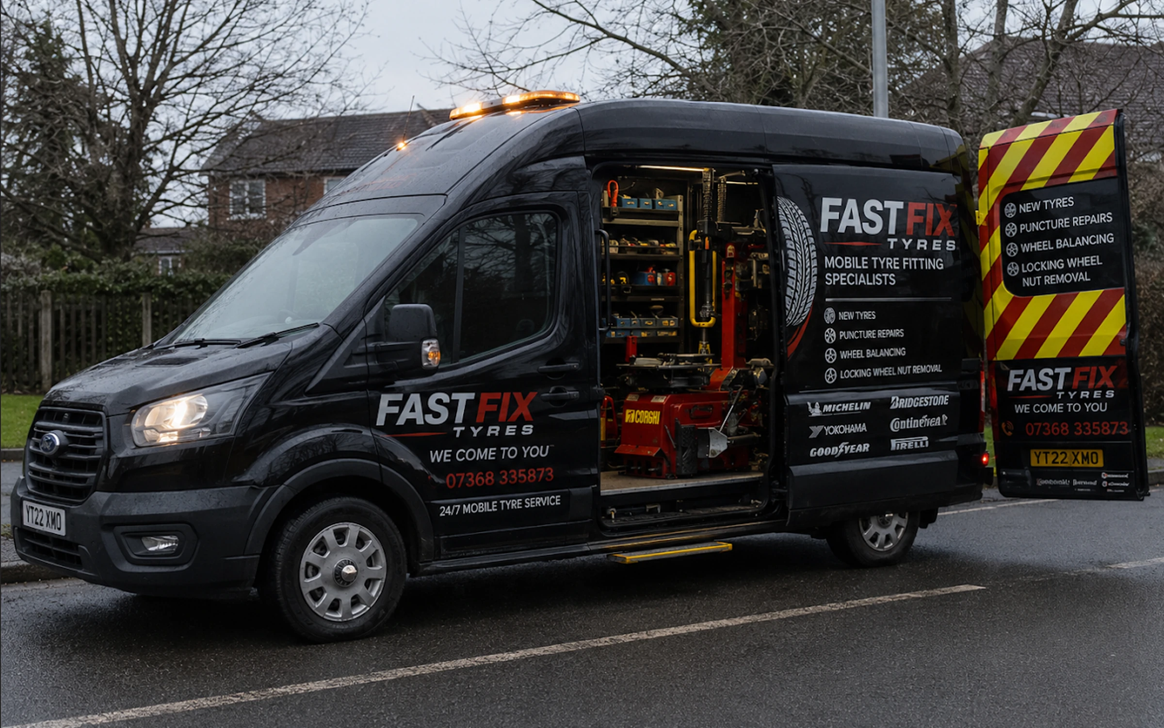 FastFix mobile tyre fitting van