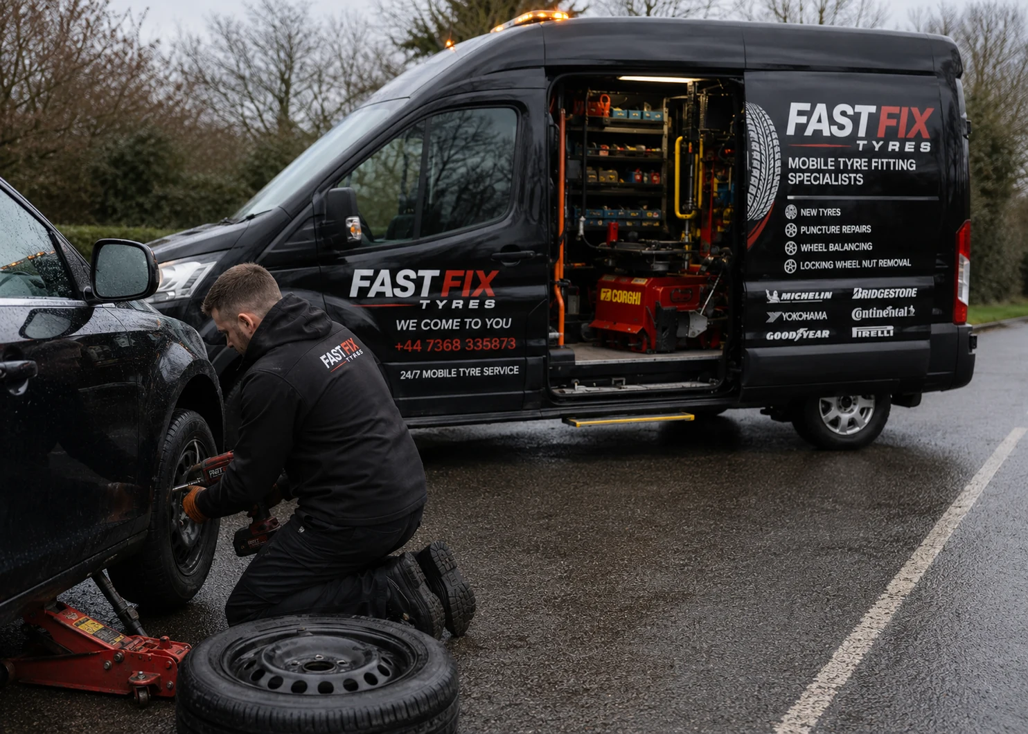 FastFix emergency tyre replacement