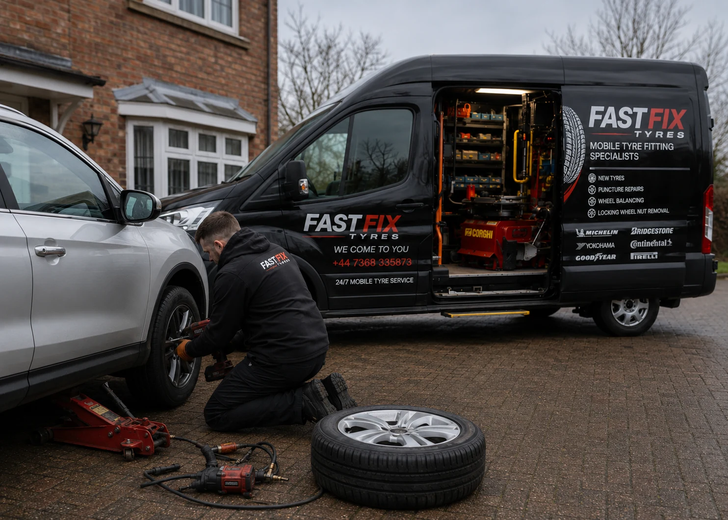 FastFix mobile tyre fitting at home