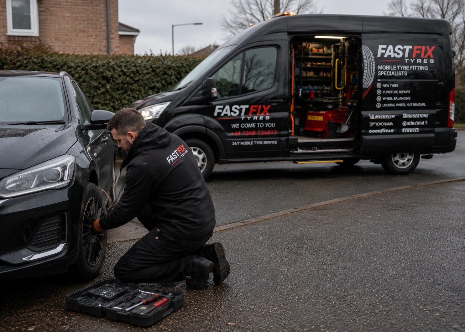 FastFix puncture inspection