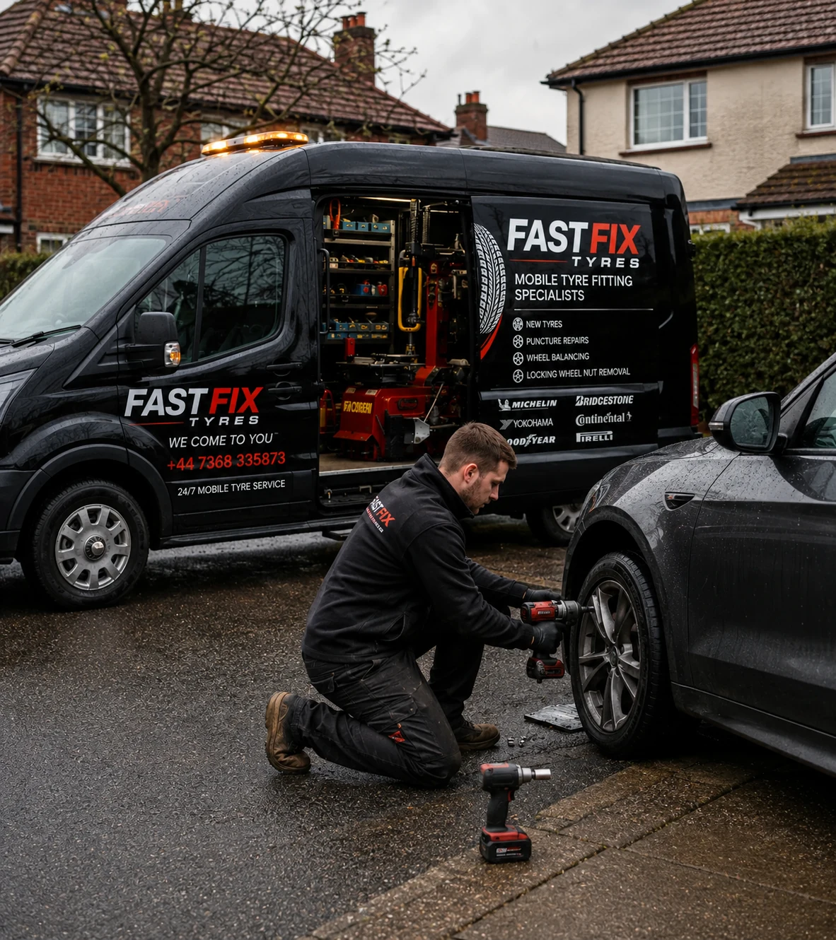 FastFix mobile tyre technician